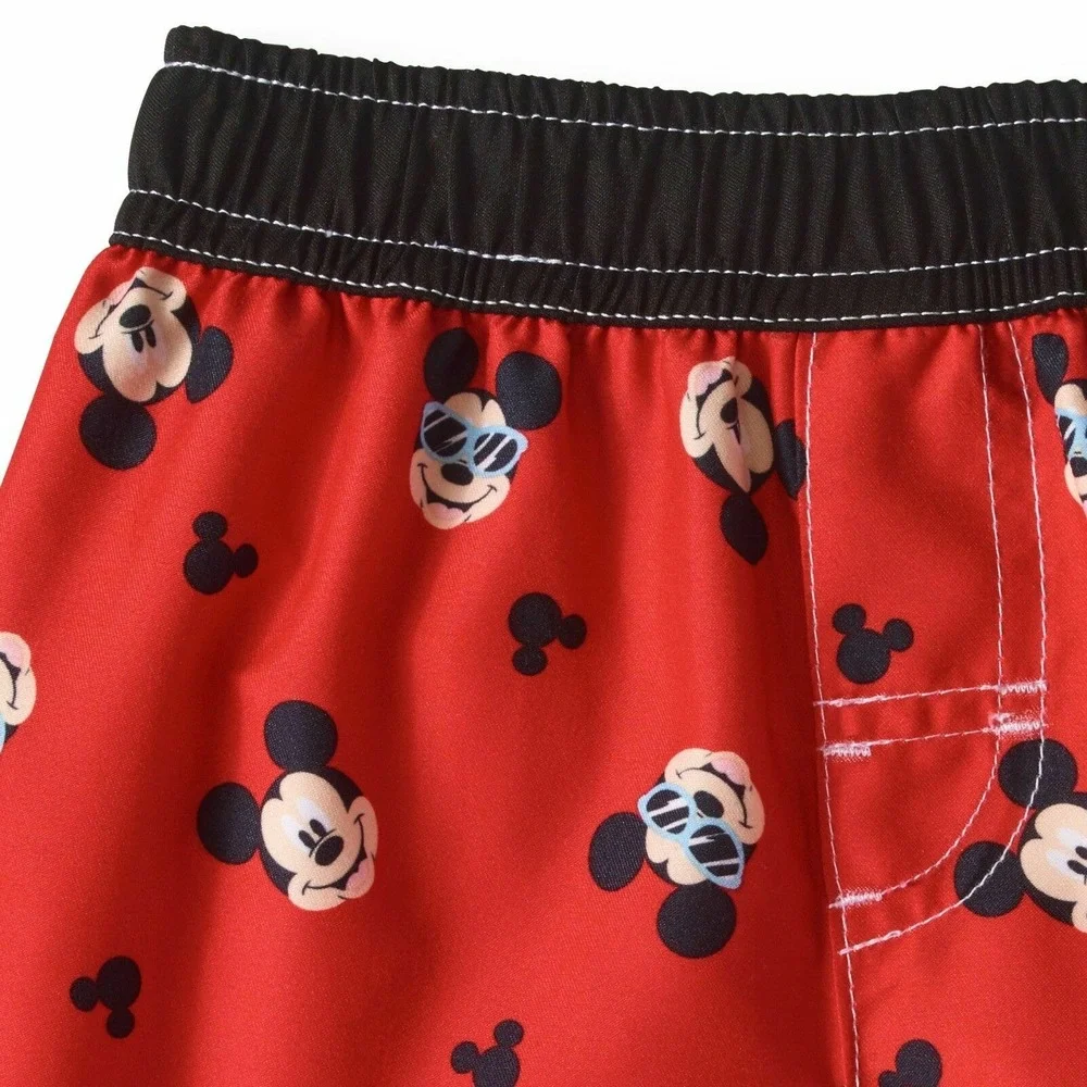 Mickey Mouse Swimtrunks Infant Boys Size 0-3 Months Disney Baby‎ UPF 50+ NEW